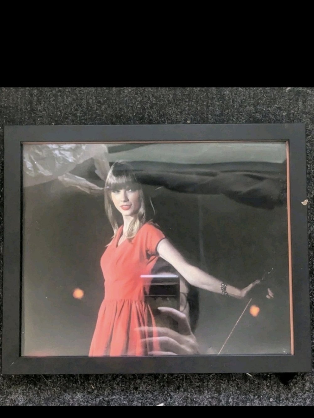 Official Taylor Swift Lithograph Poster 8x11 Red Original Era Rare